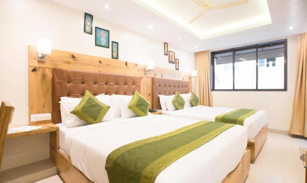 Hotel Square Stay Nuova Delhi Esterno foto