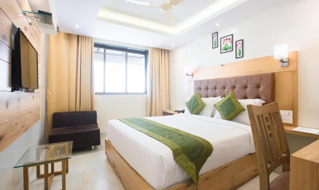 Hotel Square Stay Nuova Delhi Esterno foto